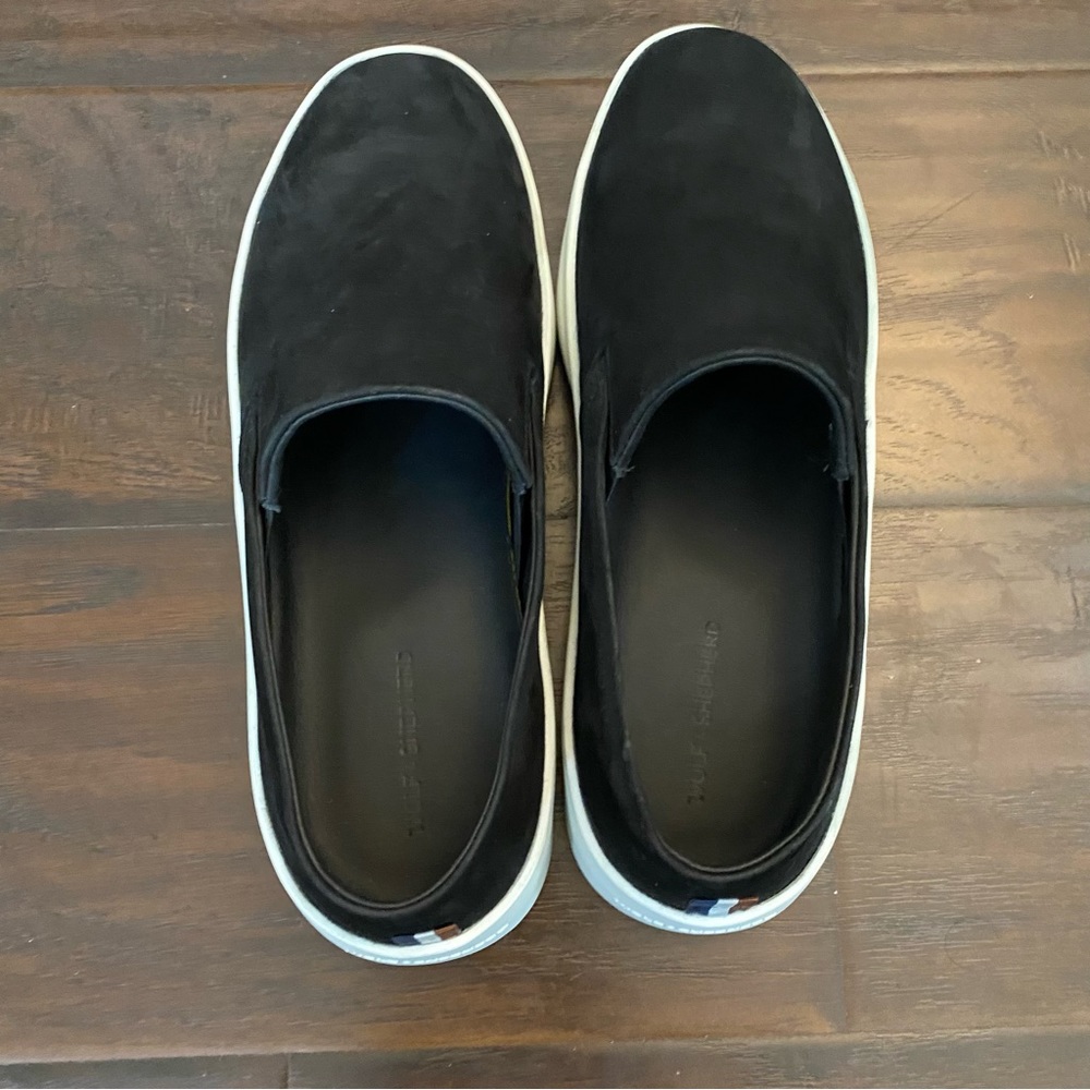 Wolf & Shepherd Cruise Men's Slip On Black & White Shoe Size 42 US 9 - Picture 5 of 9